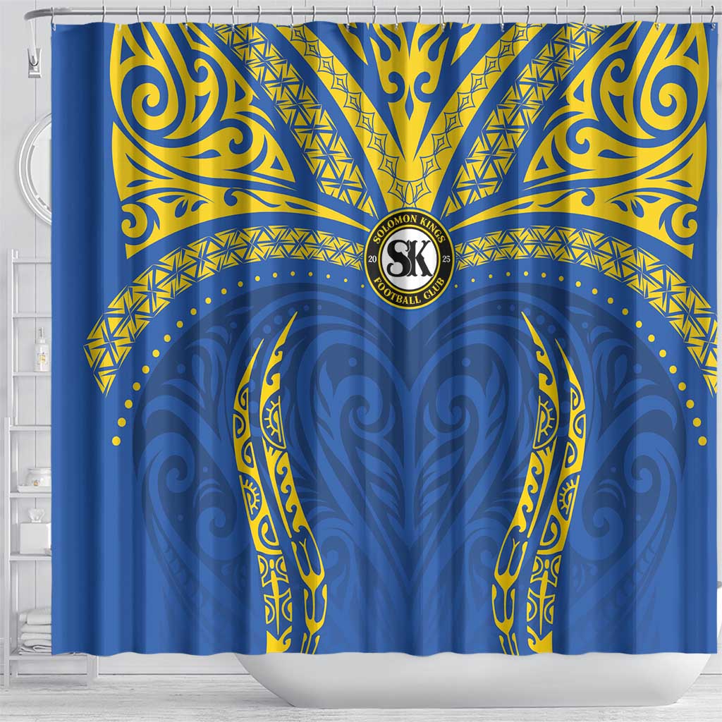Oceania Football Solomon Kings Shower Curtain Polynesian Tribal Pattern LT9 - Polynesian Pride