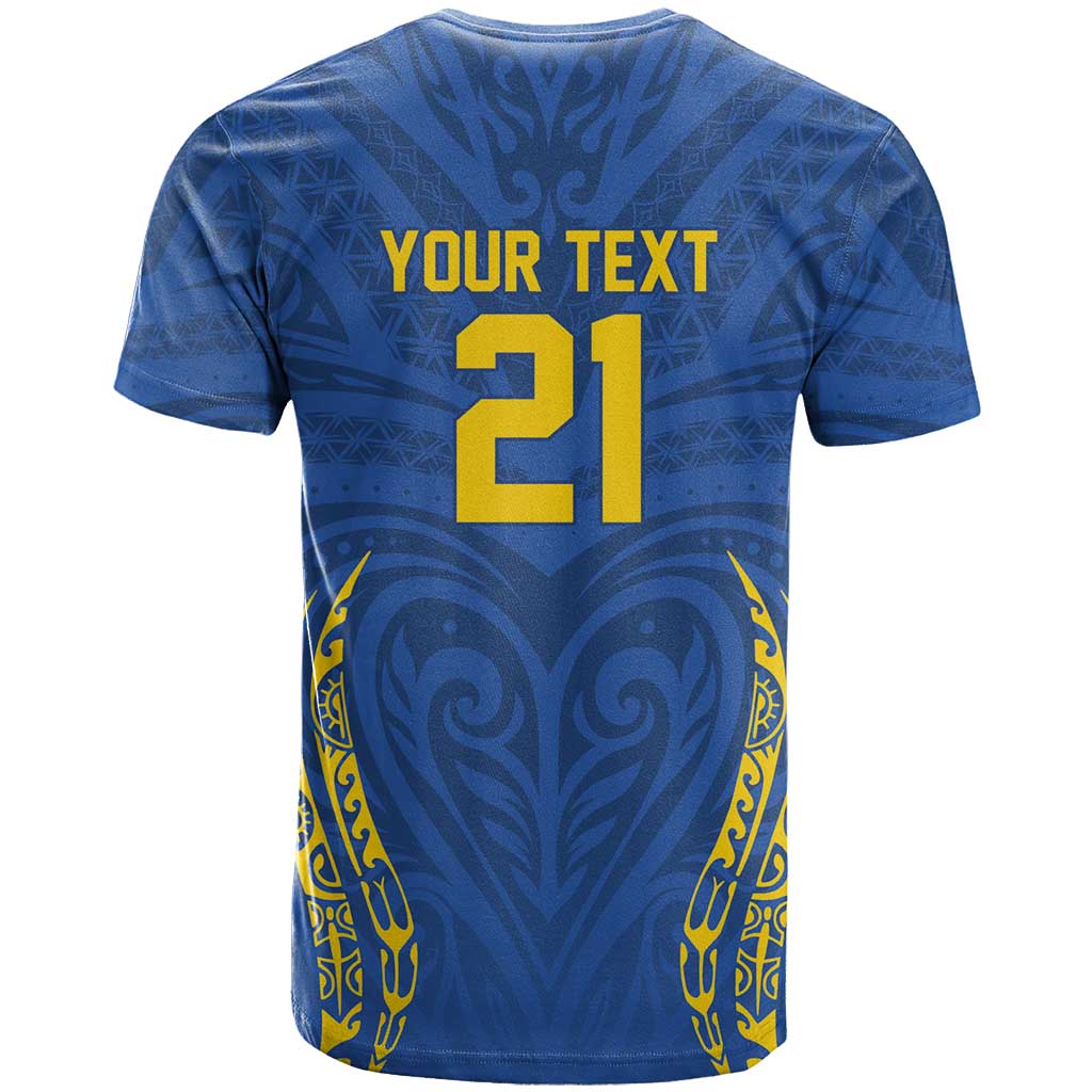 Custom Oceania Football Solomon Kings T Shirt Polynesian Tribal Pattern LT9 - Polynesian Pride