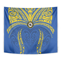 Oceania Football Solomon Kings Tapestry Polynesian Tribal Pattern LT9 - Polynesian Pride