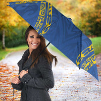 Oceania Football Solomon Kings Umbrella Polynesian Tribal Pattern LT9 - Polynesian Pride