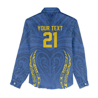 Custom Oceania Football Solomon Kings Women Casual Shirt Polynesian Tribal Pattern LT9 - Polynesian Pride