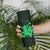 Green Hawaiian Hibiscus Shaka Sign Skinny Tumbler