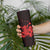 Red Hawaiian Hibiscus Shaka Sign Skinny Tumbler