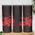 Red Hawaiian Hibiscus Shaka Sign Skinny Tumbler