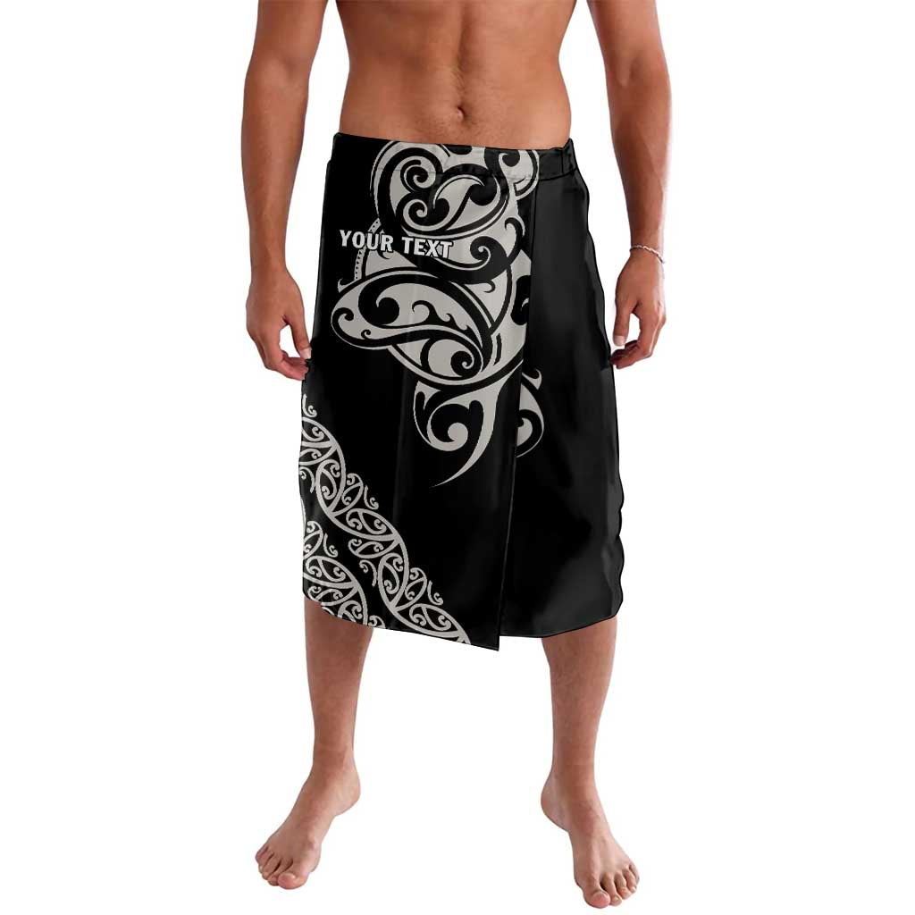All Black Maori Tribal Tattoo Personalised Lavalava Stone Gray Polynesian Style - Polynesian Pride