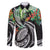 Polynesian Pacific Rugby Tribal Family Matching Long Sleeve Bodycon Dress and Hawaiian Shirt Tropical Vibe