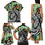 Polynesian Pacific Rugby Tribal Family Matching Tank Maxi Dress and Hawaiian Shirt Tropical Vibe