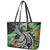 Polynesian Pacific Rugby Tribal Leather Tote Bag Tropical Vibe