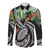 Polynesian Pacific Rugby Tribal Long Sleeve Button Shirt Tropical Vibe