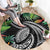 Polynesian Pacific Rugby Tribal Round Carpet Tropical Vibe