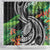 Polynesian Pacific Rugby Tribal Shower Curtain Tropical Vibe