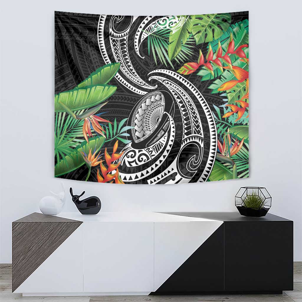 Polynesian Pacific Rugby Tribal Tapestry Tropical Vibe