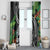 Polynesian Pacific Rugby Tribal Window Curtain Tropical Vibe