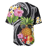 Hau'oli Makahiki Hou Baseball Jersey Aloha Pineapple Tropical Vibe