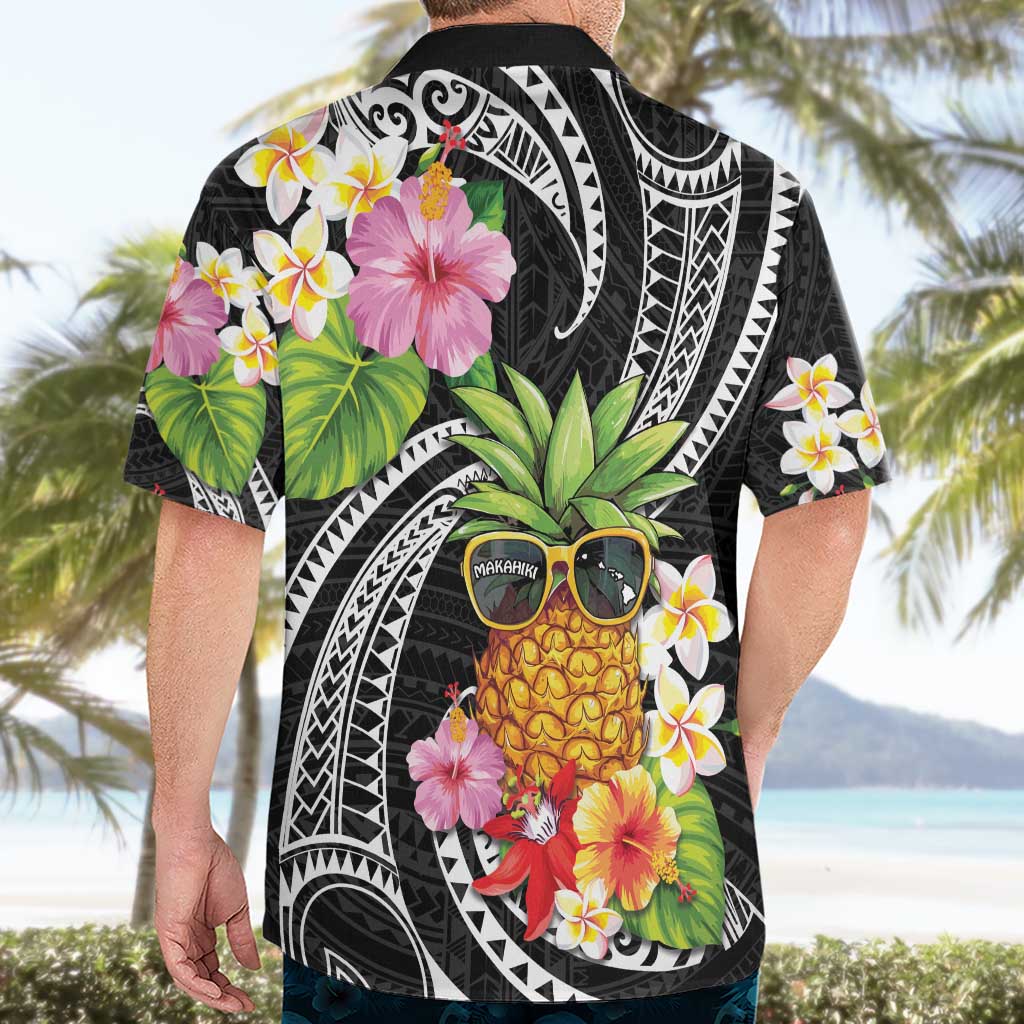 Hau'oli Makahiki Hou Hawaiian Shirt Aloha Pineapple Tropical Vibe LT9 - Polynesian Pride