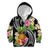 Hau'oli Makahiki Hou Kid Hoodie Aloha Pineapple Tropical Vibe