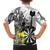 Personalised New Zealand Darts Hawaiian Shirt Kowhai Floral with Maori Tattoo