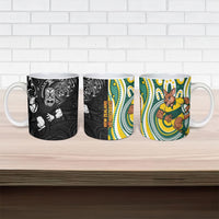 Australia vs New Zealand Ceramic Mug Rugby Rivalry Two Nations One Battle LT9 - Polynesian Pride
