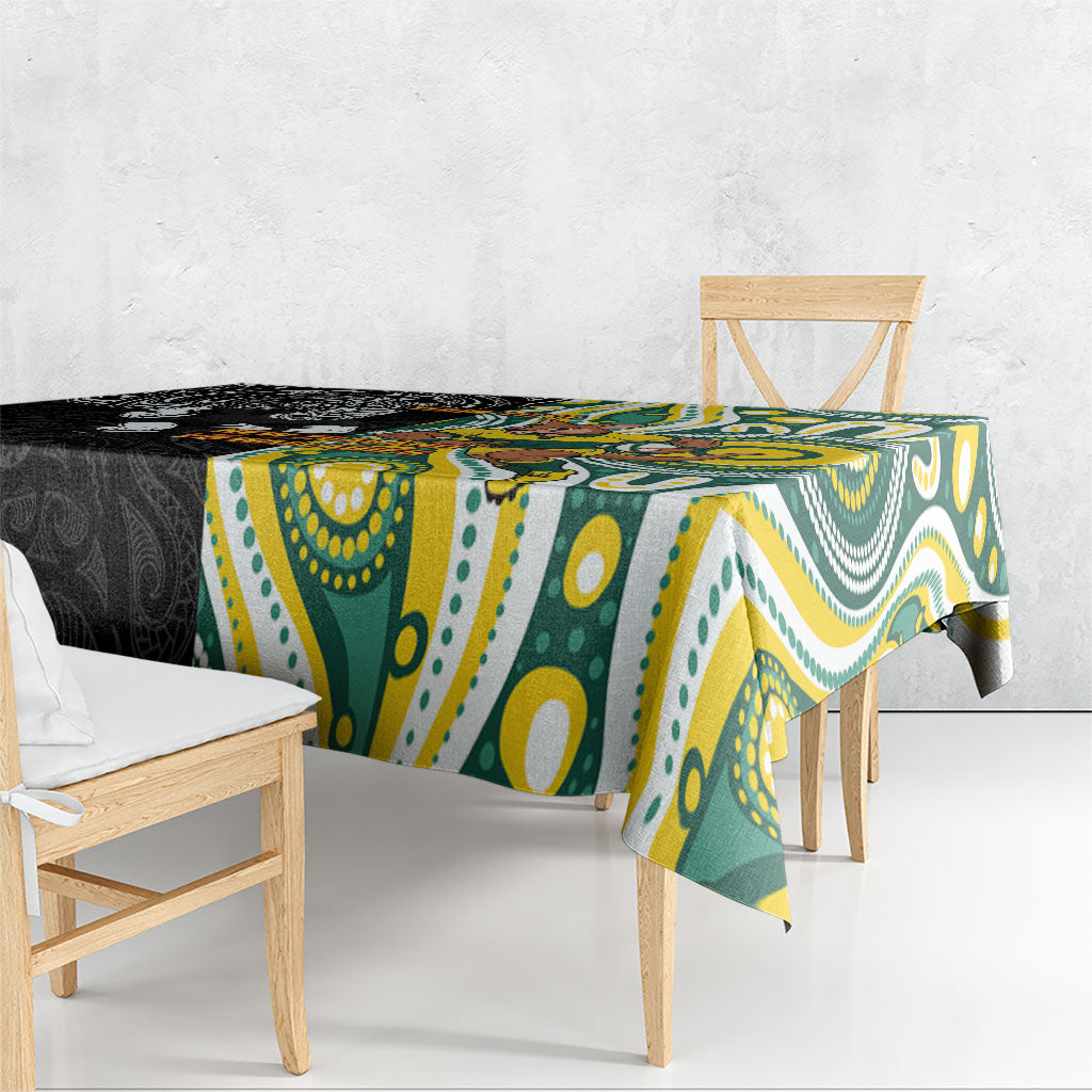Custom Australia vs New Zealand Tablecloth Rugby Rivalry Two Nations One Battle LT9 - Polynesian Pride