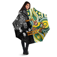 Custom Australia vs New Zealand Umbrella Rugby Rivalry Two Nations One Battle LT9 - Polynesian Pride