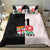 Custom Fiji England Rugby Bedding Set Tapa Pattern and Rose Flower World Cup 2023 LT9 - Polynesian Pride