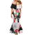 Custom Fiji England Rugby Family Matching Mermaid Dress and Hawaiian Shirt Tapa Pattern and Rose Flower World Cup 2023 LT9 - Polynesian Pride