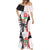 Custom Fiji England Rugby Mermaid Dress Tapa Pattern and Rose Flower World Cup 2023 LT9 - Polynesian Pride