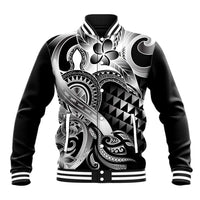 Aloha Black Tribal Honu Tattoo Baseball Jacket