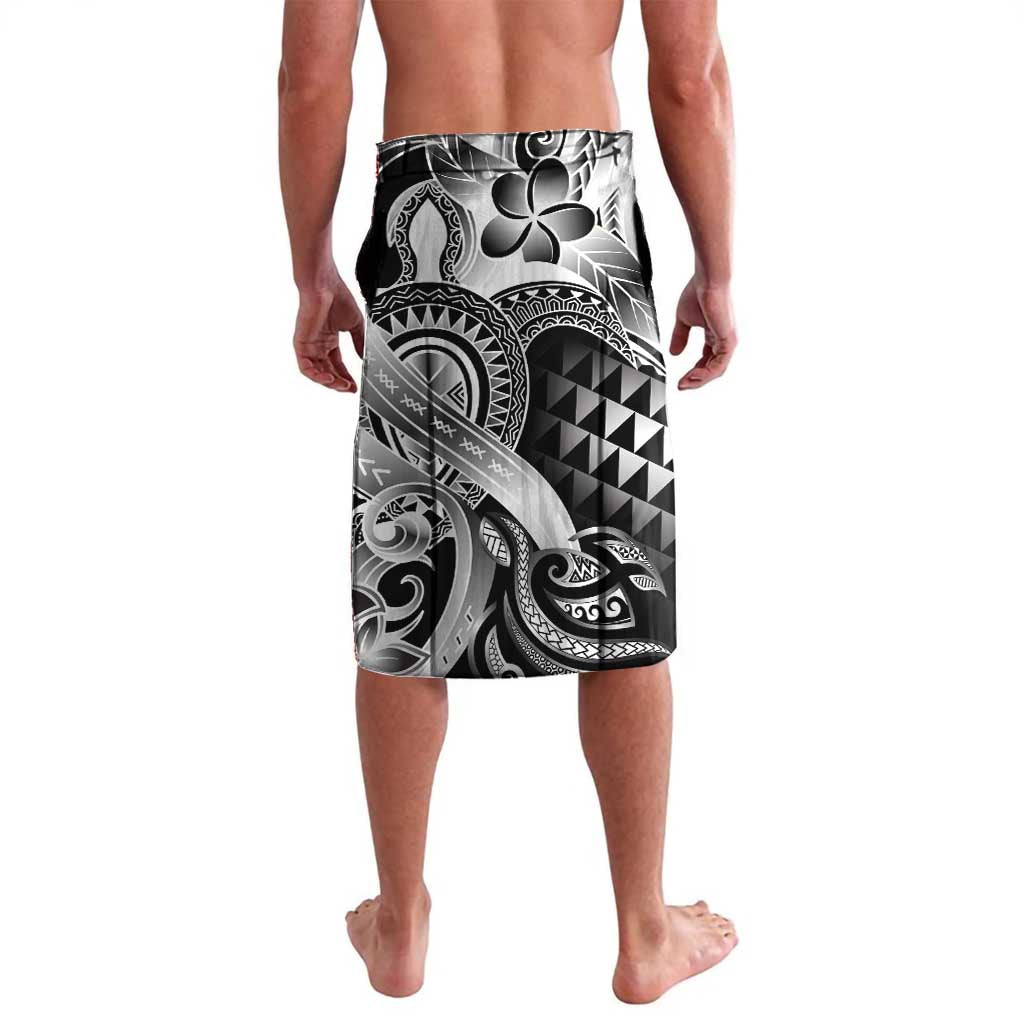 Aloha Black Tribal Honu Tattoo Lavalava