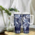 Aloha Blue Tribal Honu Tattoo Tumbler With Handle