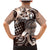 Aloha Mocha Mousse Tribal Honu Tattoo Family Matching Mermaid Dress and Hawaiian Shirt