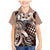 Aloha Mocha Mousse Tribal Honu Tattoo Family Matching Mermaid Dress and Hawaiian Shirt