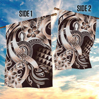 Aloha Mocha Mousse Tribal Honu Tattoo Garden Flag LT9 - Polynesian Pride