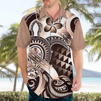 Aloha Mocha Mousse Tribal Honu Tattoo Hawaiian Shirt LT9 - Polynesian Pride