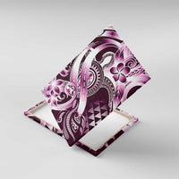 Aloha Pink Tribal Honu Tattoo Canvas Wall Art LT9 With Frame Pink - Polynesian Pride