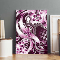 Aloha Pink Tribal Honu Tattoo Canvas Wall Art LT9 - Polynesian Pride