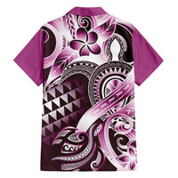Aloha Pink Tribal Honu Tattoo Hawaiian Shirt LT9 - Polynesian Pride