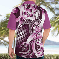 Aloha Pink Tribal Honu Tattoo Hawaiian Shirt LT9 - Polynesian Pride