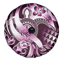 Aloha Pink Tribal Honu Tattoo Spare Tire Cover LT9 - Polynesian Pride