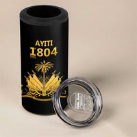 Haiti Independence Day 4 in 1 Can Cooler Tumbler The First Black Republic Since 1804 LT9 - Polynesian Pride