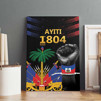 Haiti Independence Day Canvas Wall Art The First Black Republic Since 1804 LT9 - Polynesian Pride