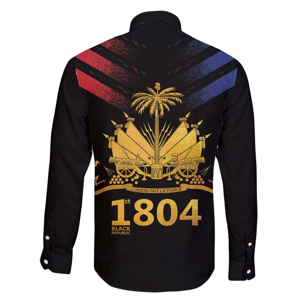 Haiti Independence Day Family Matching Off Shoulder Short Dress and Hawaiian Shirt The First Black Republic Since 1804