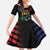 Haiti Independence Day Family Matching Short Sleeve Bodycon Dress and Hawaiian Shirt The First Black Republic Since 1804