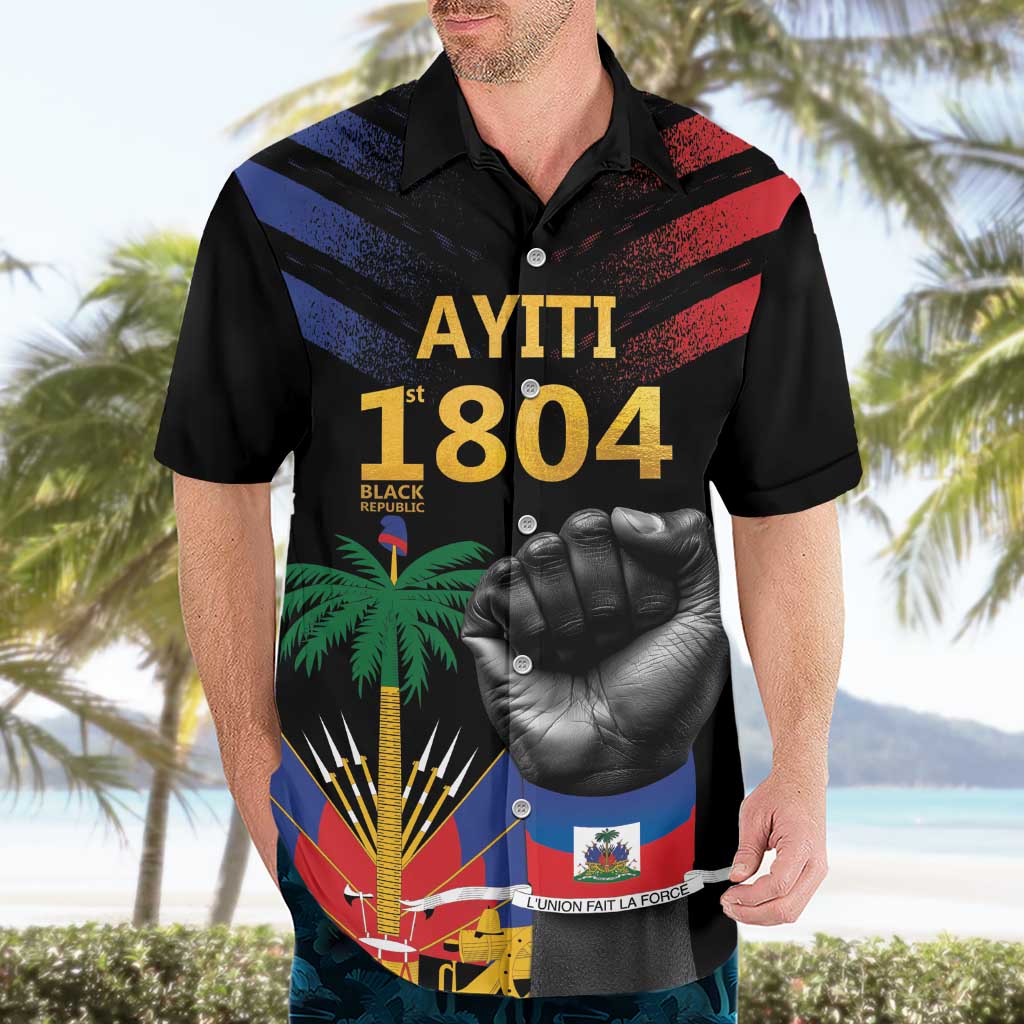 Haiti Independence Day Hawaiian Shirt The First Black Republic Since 1804 LT9 - Polynesian Pride