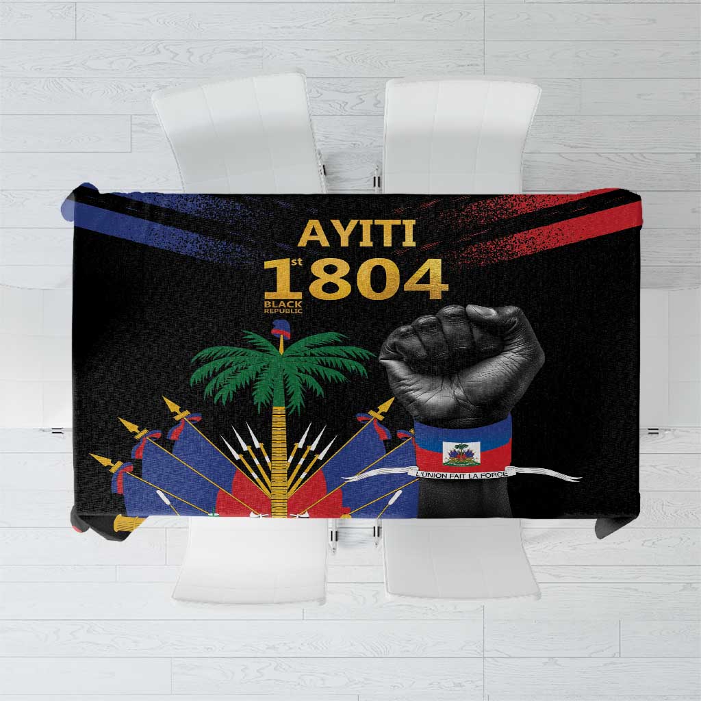 Haiti Independence Day Tablecloth The First Black Republic Since 1804 LT9 Blakc - Polynesian Pride