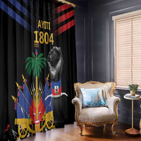 Haiti Independence Day Window Curtain The First Black Republic Since 1804 LT9 - Polynesian Pride