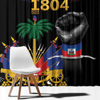 Haiti Independence Day Window Curtain The First Black Republic Since 1804 LT9 - Polynesian Pride