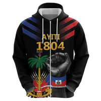 Haiti Independence Day Zip Hoodie The First Black Republic Since 1804