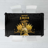 Haitian Negre Marron 1804 Tablecloth Black Polynesian Pattern LT9 Black - Polynesian Pride