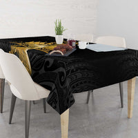 Haitian Negre Marron 1804 Tablecloth Black Polynesian Pattern LT9 - Polynesian Pride